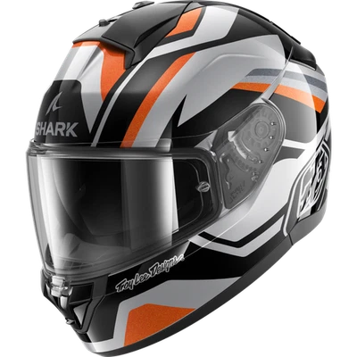 Full Face Helmet Shark RIDILL 2 APEX Silver Black Orange - Image 1 of 4