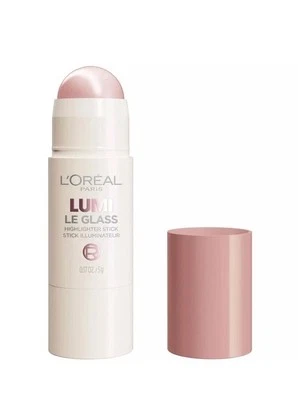 L'OREAL Lumi Le Glass 620 GLASSY PINK BALLET Highlighter Stick 0.17 oz - Image 1 of 2