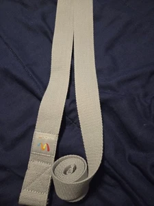 WACCESS YOGA STRAP, D RING, 8 FT., GRAU, SELTEN BENUTZT - Bild 1 von 4