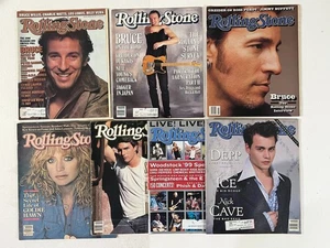 Bruce Springsteen on 7 Rolling Stone Magazines 1981-1999 E Street Band - Picture 1 of 24