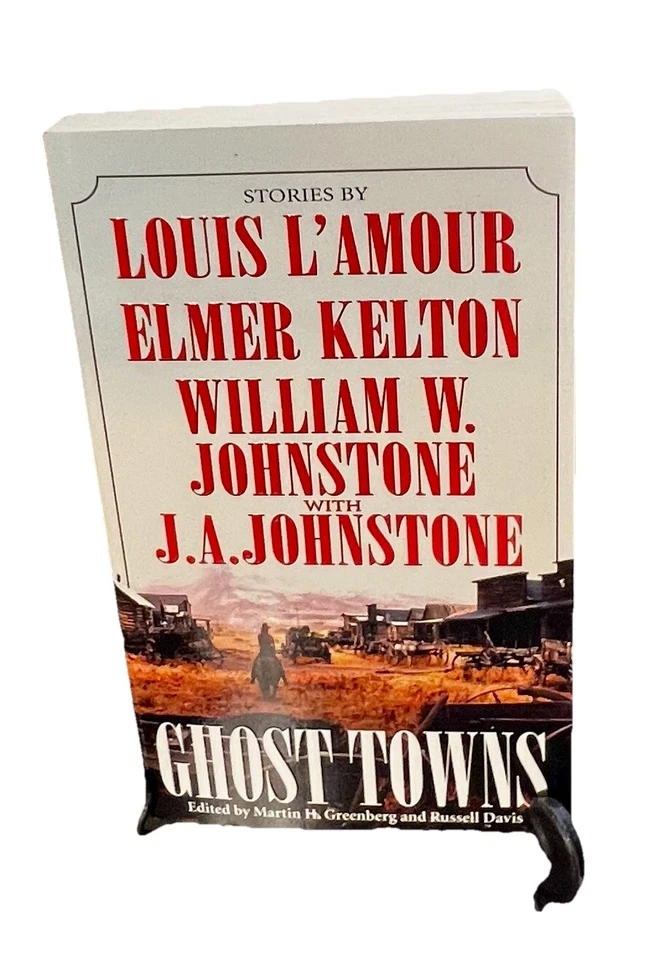 Ghost Towns by Elmer Kelton, William Johnstone, Louis L'Amour, Russell Davis - Image 1 of 4