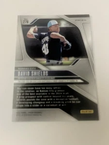 2025 Panini Prizm - David Shields, David Shields #270 Blue Ice Prizm (RC) - Bild 1 von 2