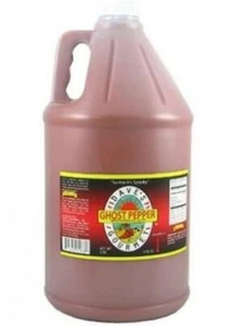 Dave's Gourmet Ghost Pepper Naga Jolokia Hot Sauce Gallon (128 oz) - Picture 1 of 1
