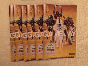 2019 Arizona Football College Gameday Program Arizona vs Arizona State - Bild 1 von 7
