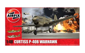 A05130A Curtiss P-40B Warhawk 1:48 Scale Airfix Model Kit - Afbeelding 1 van 6