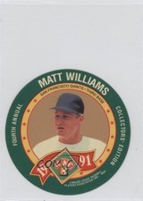 1991 King-B Collector's Edition Discs Matt Williams #16
