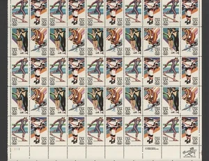 US Scott #2067-70, 20c Juegos Olímpicos de Invierno Hoja de 50 MNH - Imagen 1 de 1
