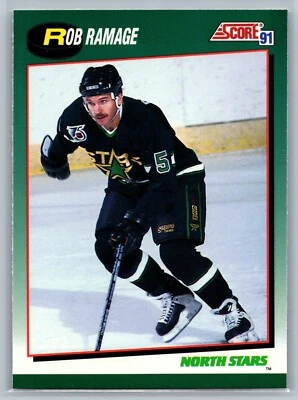 Rob Ramage 1991 Score NHL Rookie and Traded #23T - Image 1 of 2