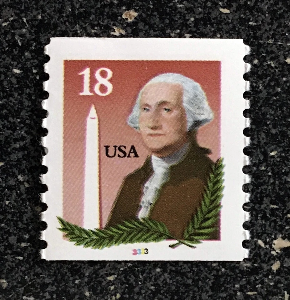 1985USA #2149 18c George Washington & Monument Coil (#3333) PNC Single  mint - Image 1 of 1
