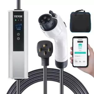 Level 2 EV Charger 40A/32A/24A/16A 240V Electric Home EV Charging Station with - Picture 1 of 7