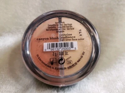 bareMinerals i.d. Compatible Duo CANYON BLUSH All Over Face CITRINE RADIANCE .07 - Image 1 of 4
