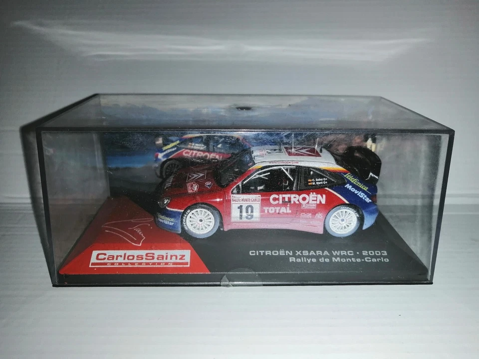 CITROEN XSARA WRC 2003 CARLO SAINZ COLLECTION RALLY MONTE CARLO  SCALA 1/43 - Immagine 1 di 1