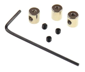 Chaleco trasero con solapa de pasador plateado 7 mm 6 juegos 72 ahorrador de bloqueo - Imagen 1 de 3