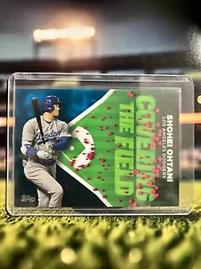 2024 Topps Shohei Ohtani Covering the Field #CTF-3 Dodgers BLUE Parallel - Bild 1 von 2