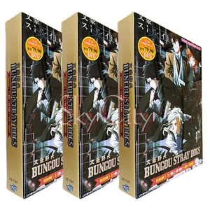 Anime DVD Bungo Stray Dogs Season 1+2+3+4+5 (1-60 End) +OVA +Movie English Dub - Picture 1 of 12
