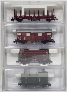 Fleischmann N 6660119 4tlg. Set Güterzug DB Ep. III NEU & OVP - Picture 1 of 18