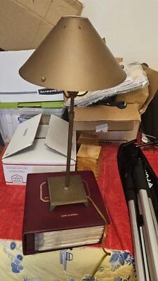 LAURA ASHLEY DESIGNER DESK LIGHT METAL MADE PORTUGAL Bronze - Image 1 of 4