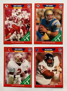 1989 Pro Set Series 2 NFL Complete Set (441-540) MINT AIKMAN, SANDERS, NEON RCS - Picture 1 of 4