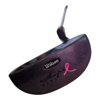 Ladies Wilson Hope Putter Steel Shaft RH 30" Breast Cancer Awareness Purple - Image 1 of 4