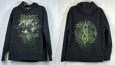SLIPKNOT Clásico Grupo Foto Negro Sudadera con Capucha Pullover Sudadera por Bravado M Foto 1 de 4