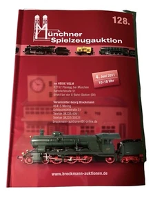 Munchner Spielzeugauktion Auction Catalgue 6/2011 in German MARKLIN Trains #128 - Picture 1 of 1