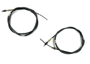 FOR DAIHATSU FOURTRAK ROCKY F75 2.8D REAR PARKING BRAKE CABLES L-197+200CM 84-93 - Picture 1 of 1