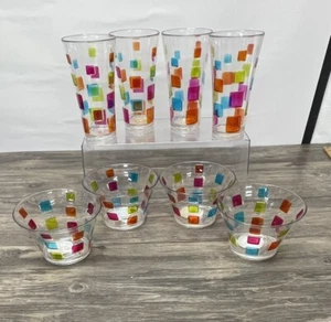TradeWind Bay 8 Pc Glassware - Picture 1 of 7