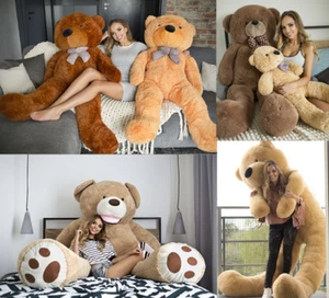 XXL Plüschtier Teddybär Kuscheltier Stofftier Bär Teddy Plüschbär Kuschelbär - Bild 1 von 35