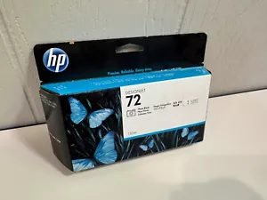 NEW HP DesignJet #72 GENUINE OEM Cyan Ink Cartridge C9371A - Exp 2018 - Picture 1 of 4