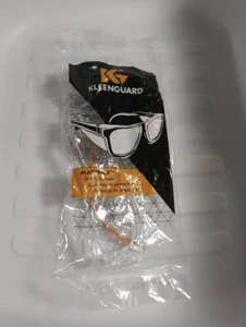 KleenGuard Maverick Safety Glasses, Clear/Orange, Polycarbonate Frame 49301 - Picture 1 of 1
