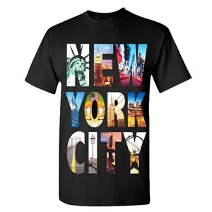 New York Style T-shirt New York city T-shirt New York Liberty T-shirt - Picture 1 of 7
