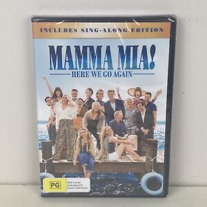 Mamma Mia - Here We Go Again! (DVD, 2018) Region 4,2,5 Brand New Sealed