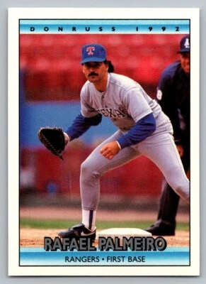 1992 Donruss - #46 Rafael Palmeiro - Image 1 of 2