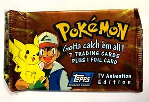 Pokémon Topps Collector's Edition Trading Cards Series 3 SEALED 2000 Pack x1