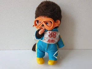 Peluche ancienne KIKI skieur dossard 38 - vintage env. 20cm - Bild 1 von 6