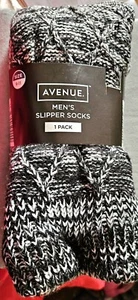 Neu mit Etikett Avenue dicke Hüttenschuhe für Herren Größe 9 - 11 - Bild 1 von 9