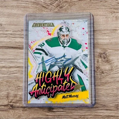 Matt Murray 2023-24 Upper Deck Credentials - Highly Anticipated Auto #HA-19 - Image 1 of 2