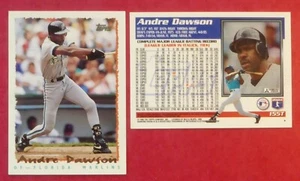 1995 Topps Traded Andre Dawson #155T (Marlins) - Picture 1 of 1