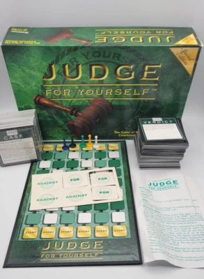 Judge For Yourself Board Game Special Edition 1998 - Image 1 of 4