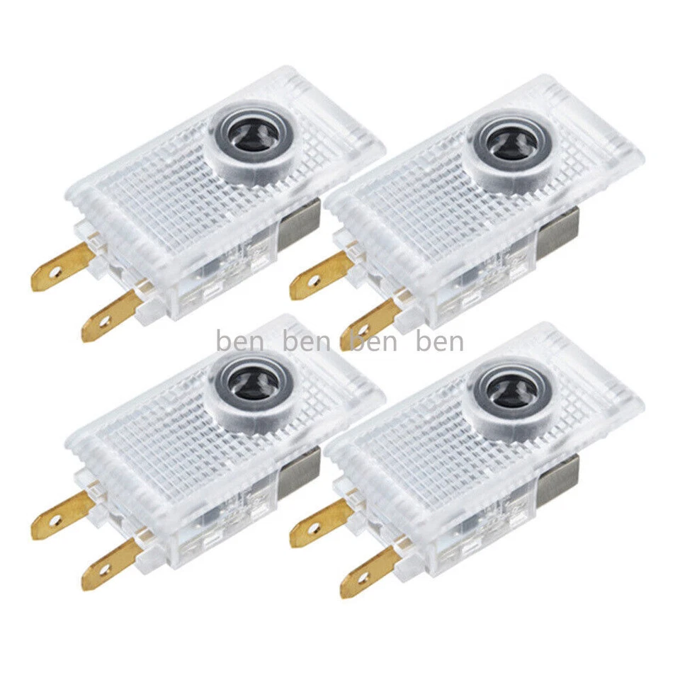 4X Luz de Puerta Proyector LED Paso Bienvenido Ghost Shadow Para Mercedes Benz W210 Foto 1 de 4
