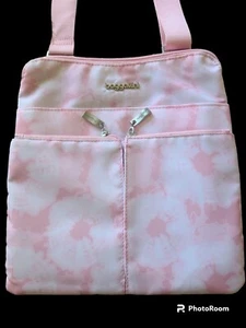 Bagallini Crossbody Purse Bag Pink Tye Dye - Picture 1 of 8