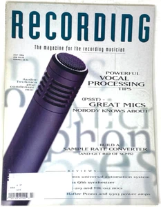 Home & Studio RECORDING Magazine - July 1996 - Picture 1 of 2