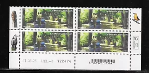france 2025 THE POITEVIN MARSH nature trees boat river tourim 4v mnh BLOCK DATE - Picture 1 of 1