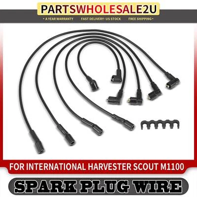 Juegos de cables de bujías de 5 piezas para International Harvester serie M furgoneta L4 2,5 L 3,2 L Foto 1 de 4
