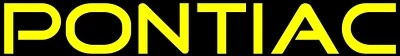 Calcomanía de vinilo troquelada Pontiac Word personalizada tamaños más cortos varios colores y tamaños Foto 1 de 4
