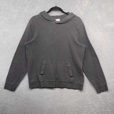 Abercrombie Fitch Mens Hooded Sweater Gray Pullover Long Sleeve Pockets Size S - Image 1 of 4