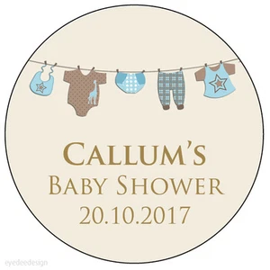 35 pegatinas personalizadas para baby shower sellos de nacimiento gracias -N221 - Imagen 1 de 1