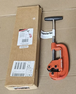 Superior Tool 02802 1/8" - 2" HEAVY-DUTY STEEL PIPE CUTTER NEW - Image 1 of 4