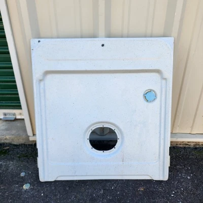 Lavavajillas Whirlpool vintage puerta interior azul verde metal ligeramente usado  Foto 1 de 4