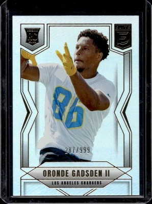 Cargadores Donruss Elite Oronde Gadsden II Rookies Rookie RC #287/999 2025 Foto 1 de 2